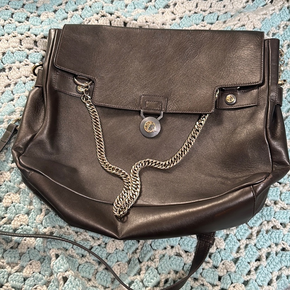 Vintage Versace collections medium sized purse.